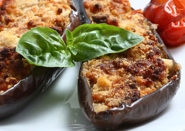 Aubergine au thon