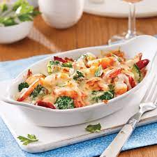 Gratin au fruit de mer