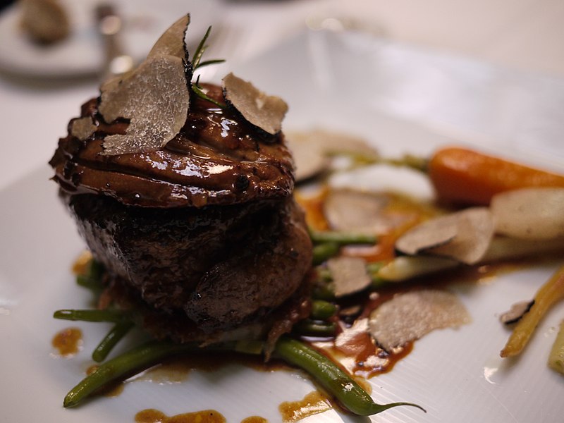 Filet tournedos Rossini
