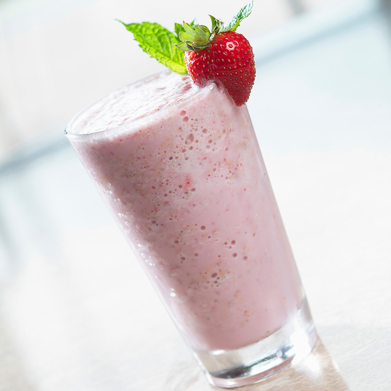 Frappé fraise 