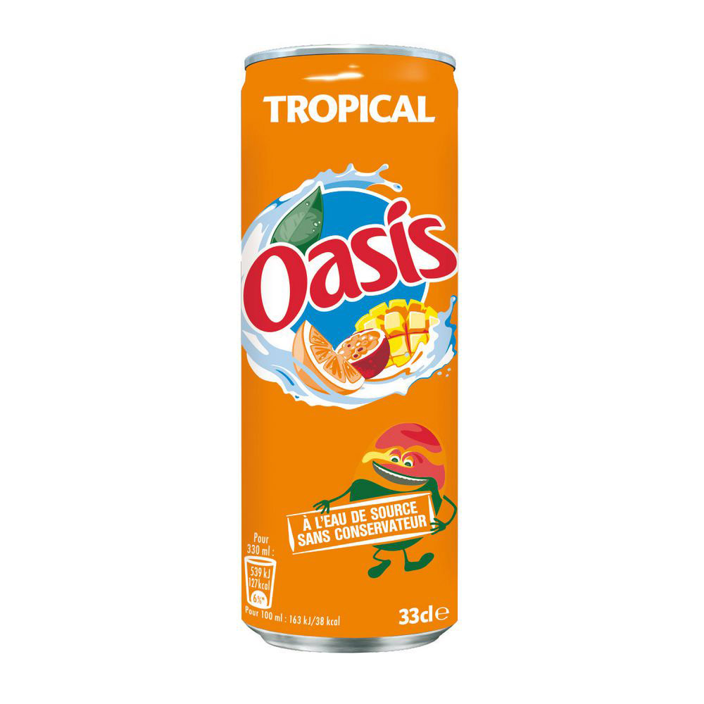 Canette oasis 