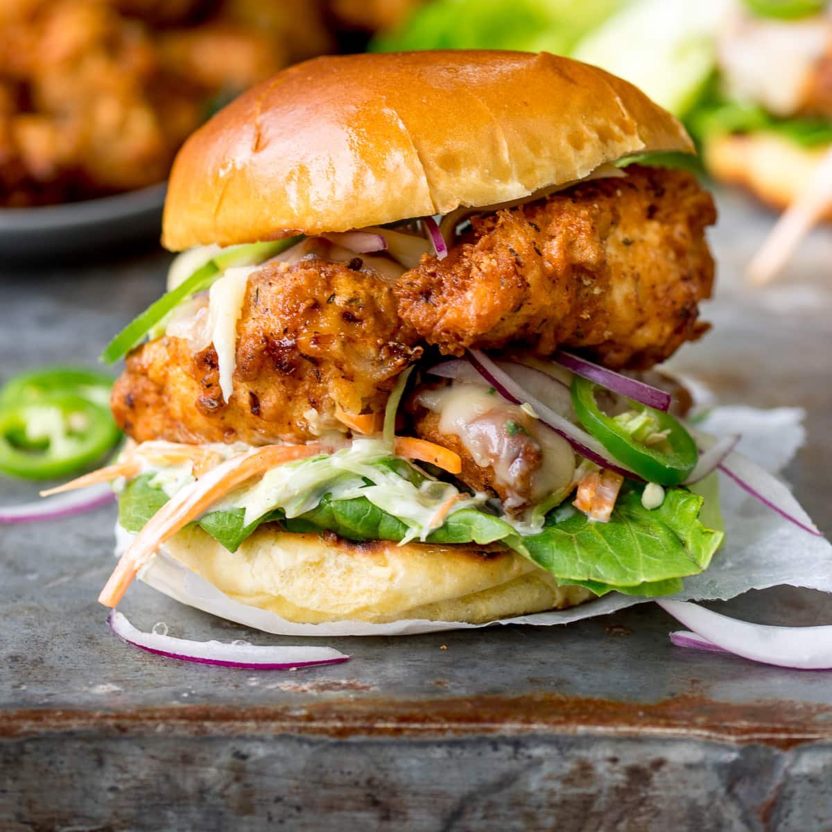 Chiken burger 