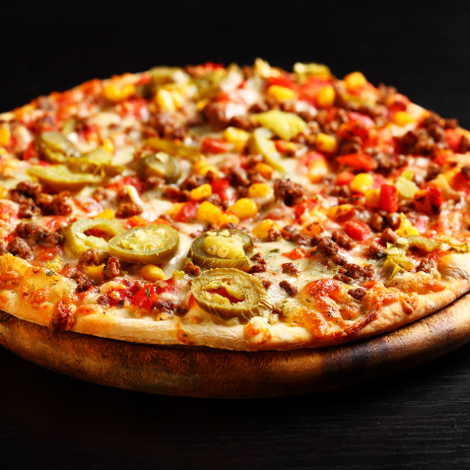 Pizza mexicain 