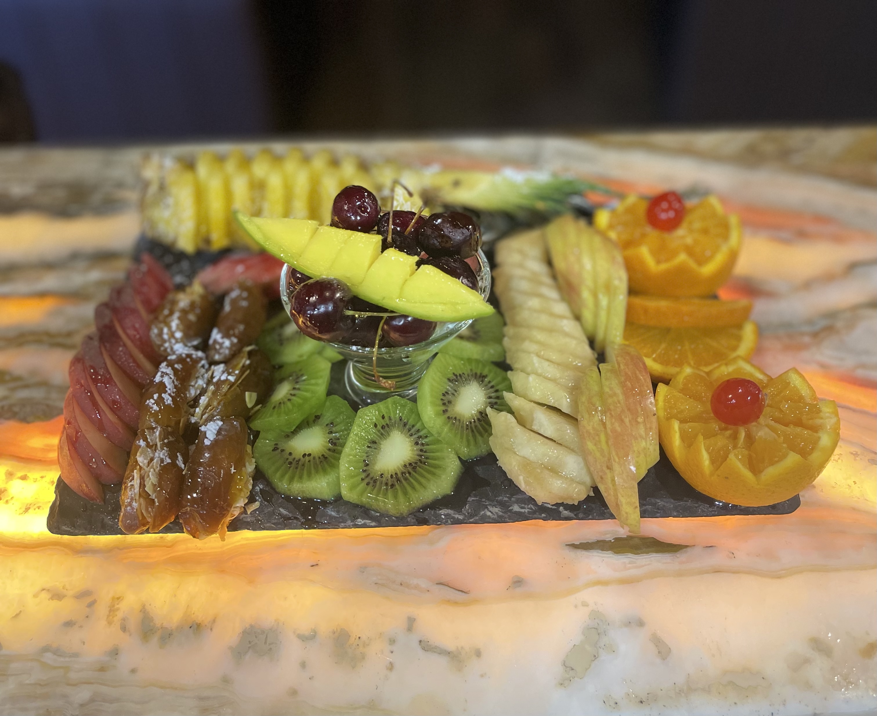 Assiette de fruits