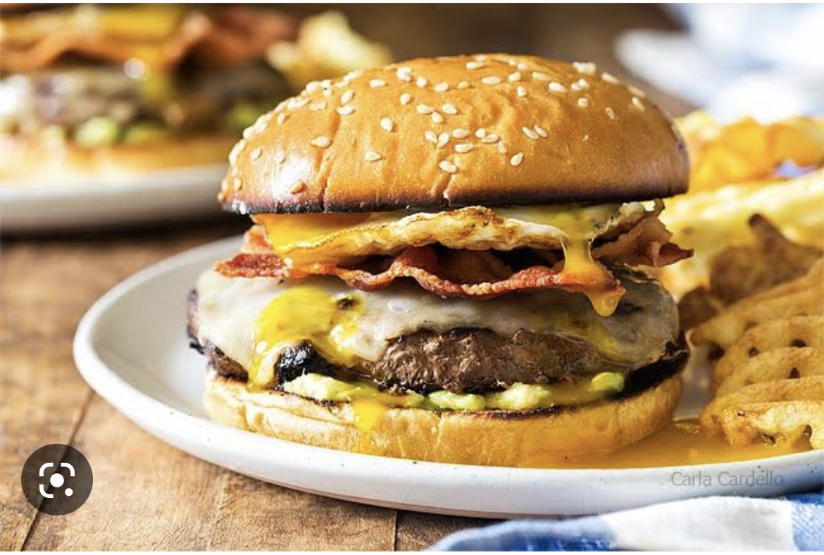 Egg burger
