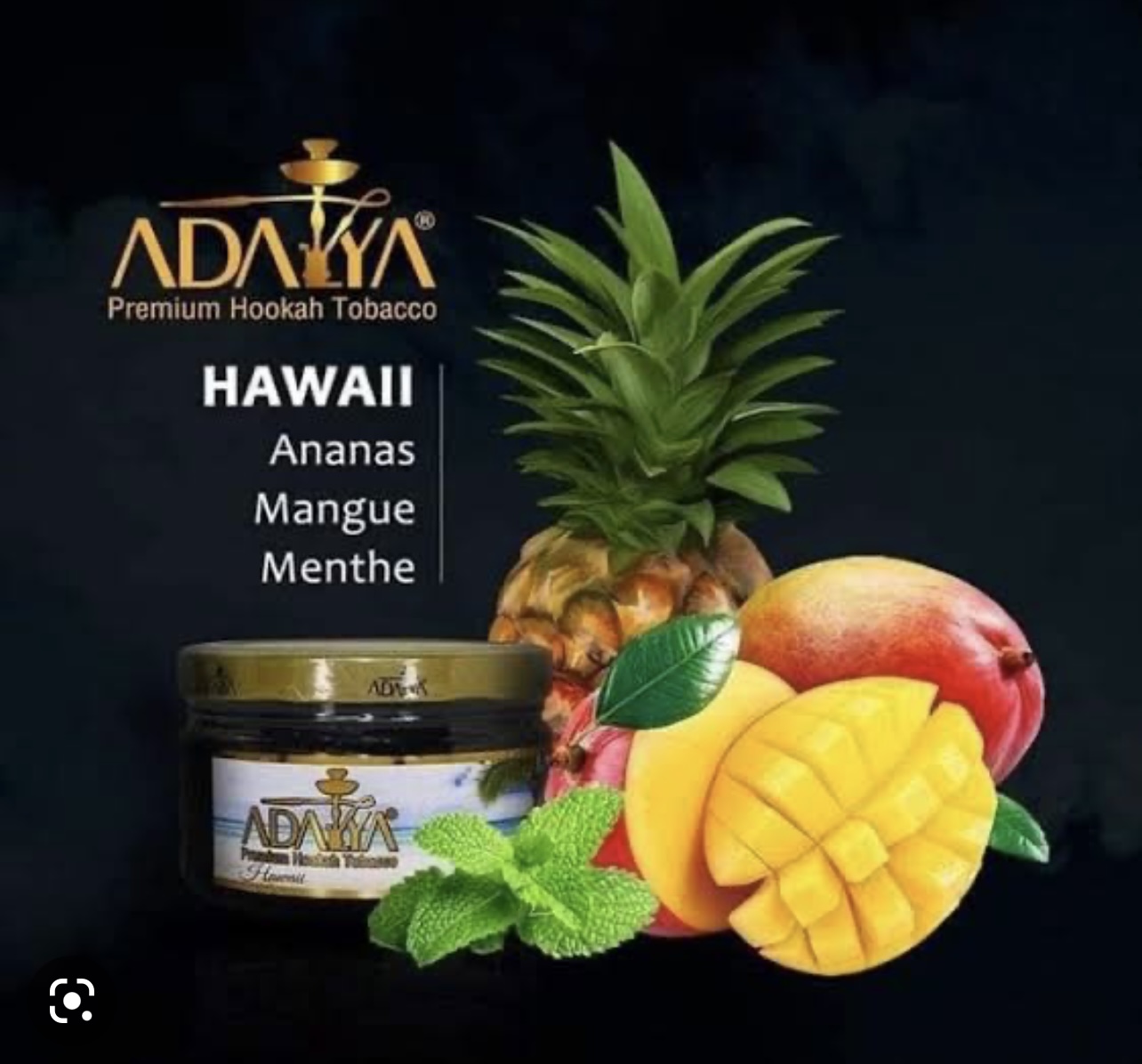 Narguillé hawai fille 