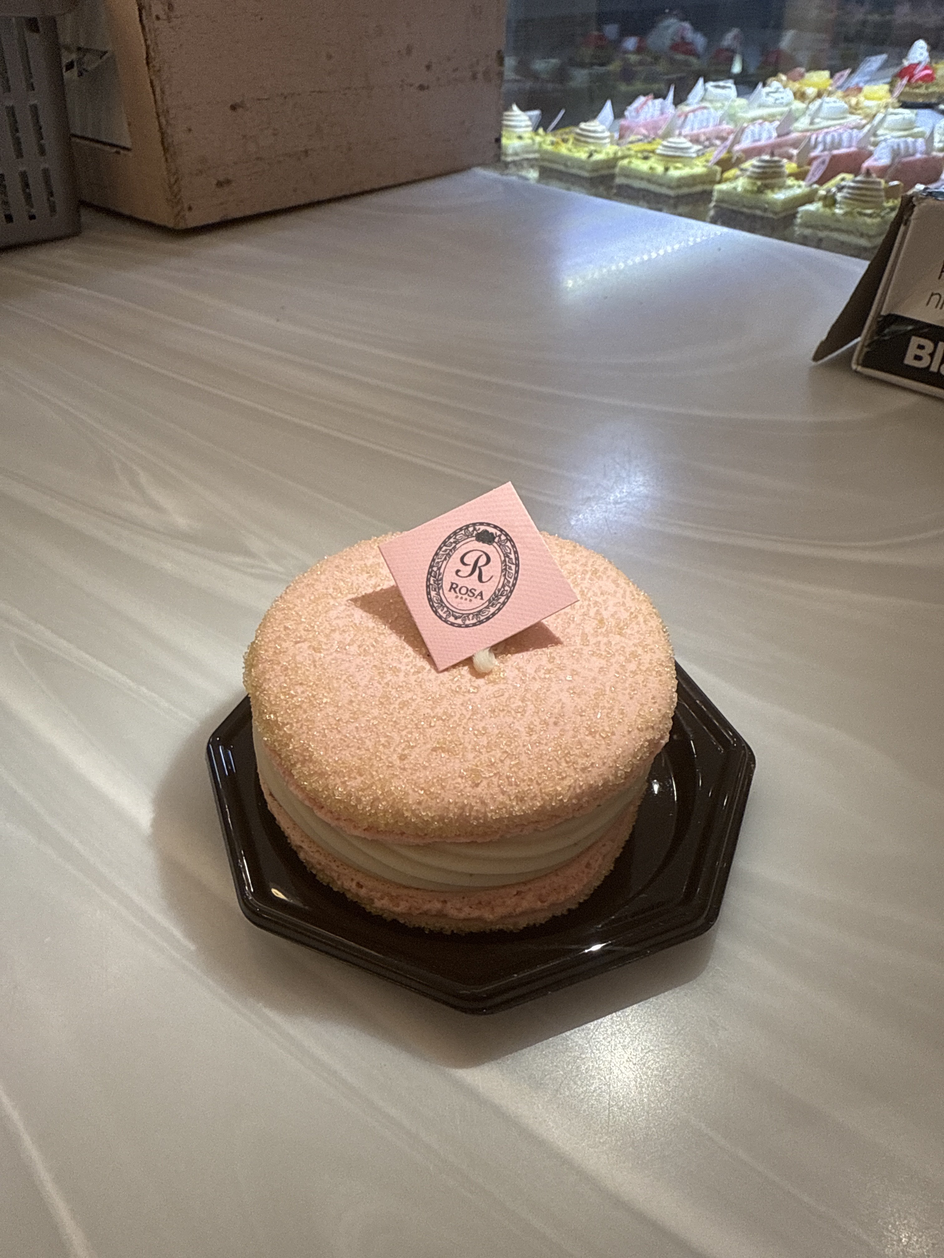 Macarons framboise
