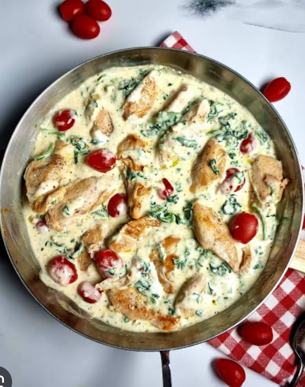 Poulet à la toscane