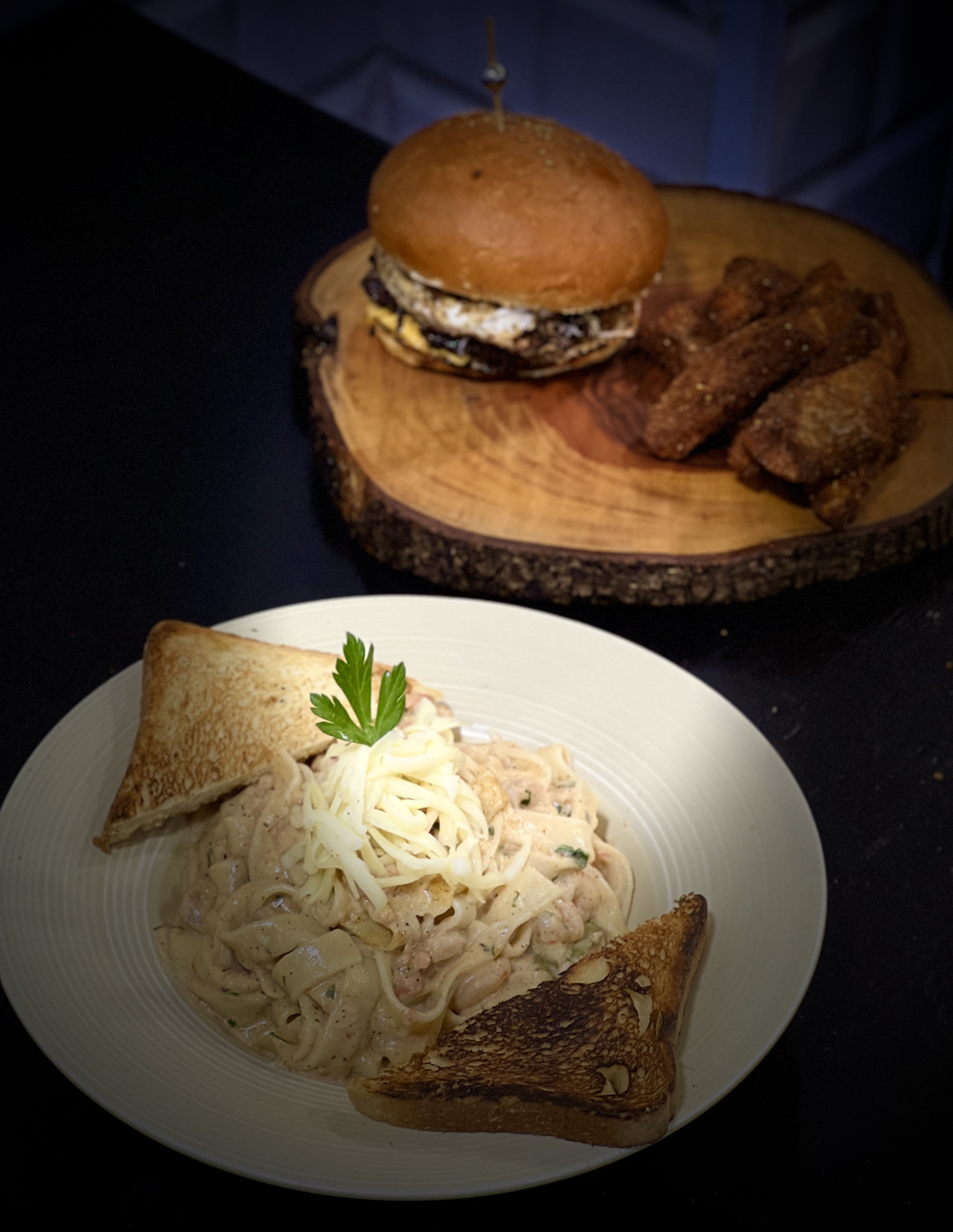 Burger au poulet 