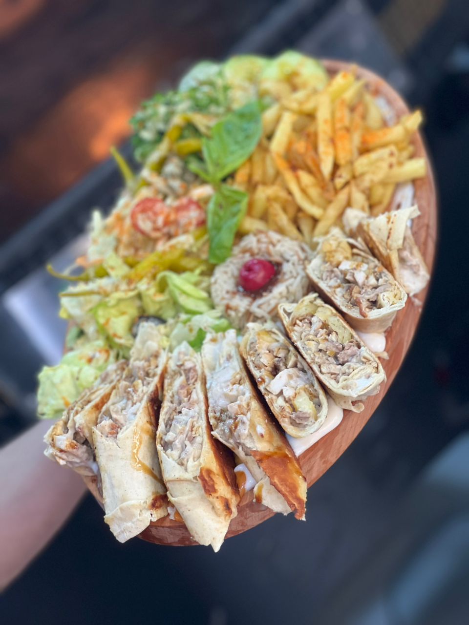Plat arbi kebab